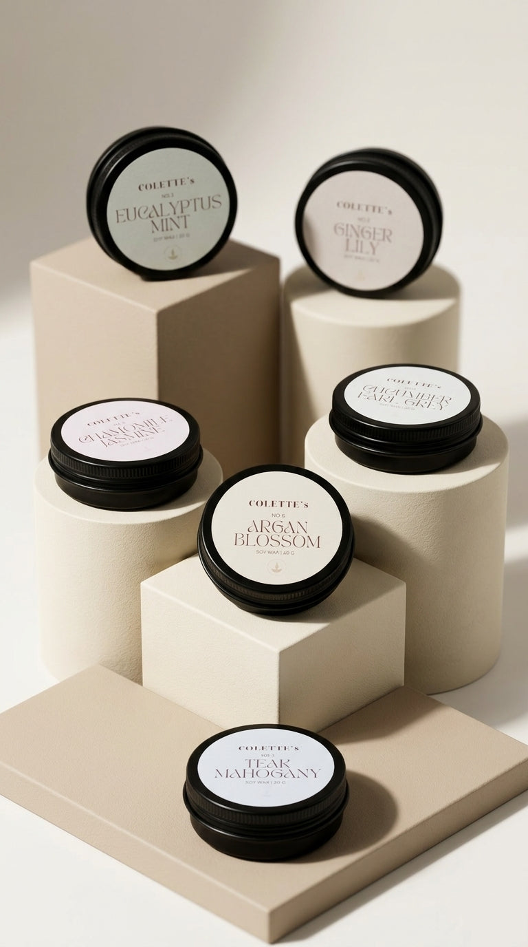 Colette's duftkerzen core kollektion minis 8h brenndauer silikonfrei phthalatfrei parabenfrei 