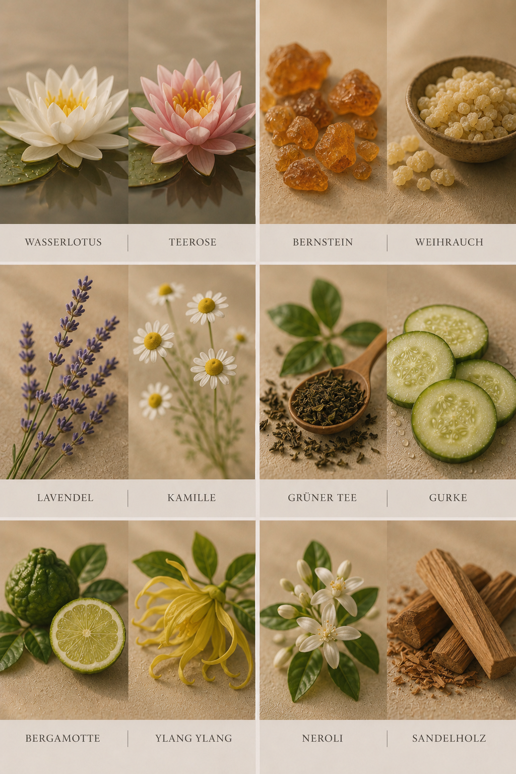 Duftnoten visuell wellness Duftkerzen spadüfte