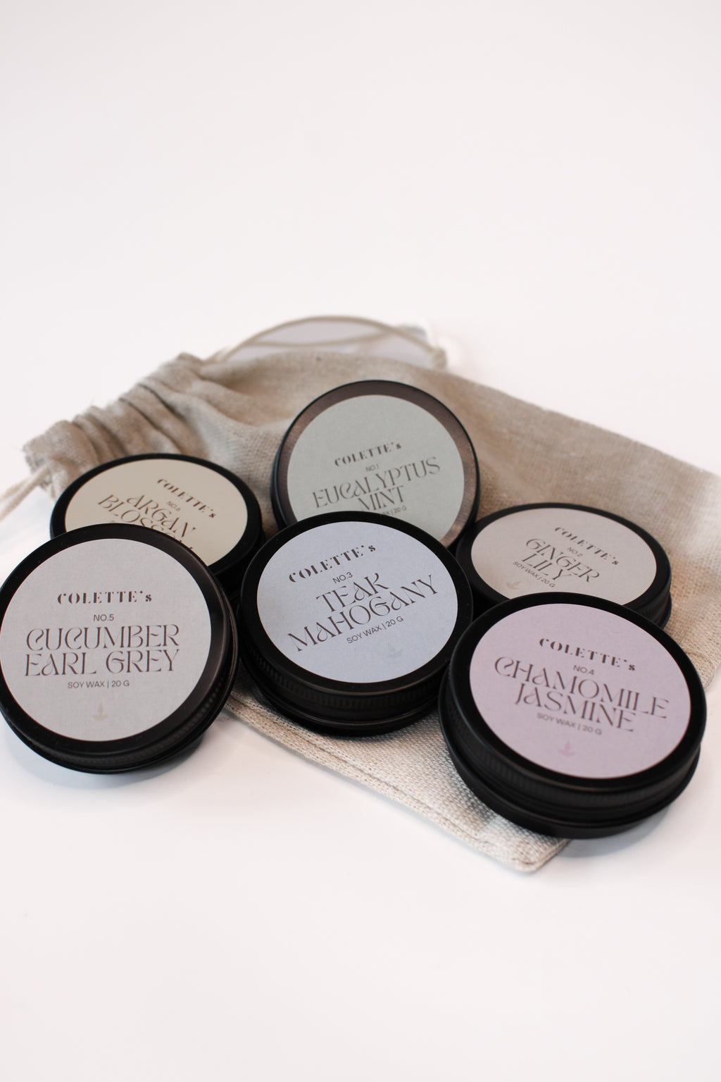 Soy Scented Candles Mini Core Collection
