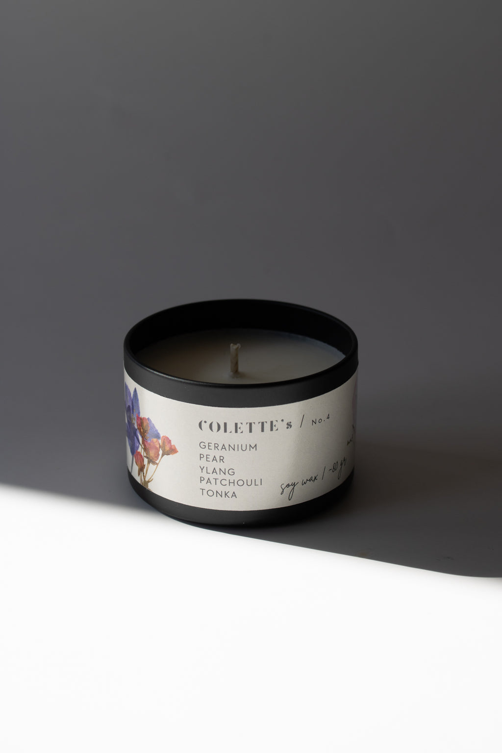 Duftkerze Kamille Jasmin (80 g) in der Blechdose