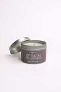 Sojawachs Duftkerze Wellnessduft Blauer Lotus Rose in silbernem Aluminiumbehälter 80Gr 20h Brenndauer