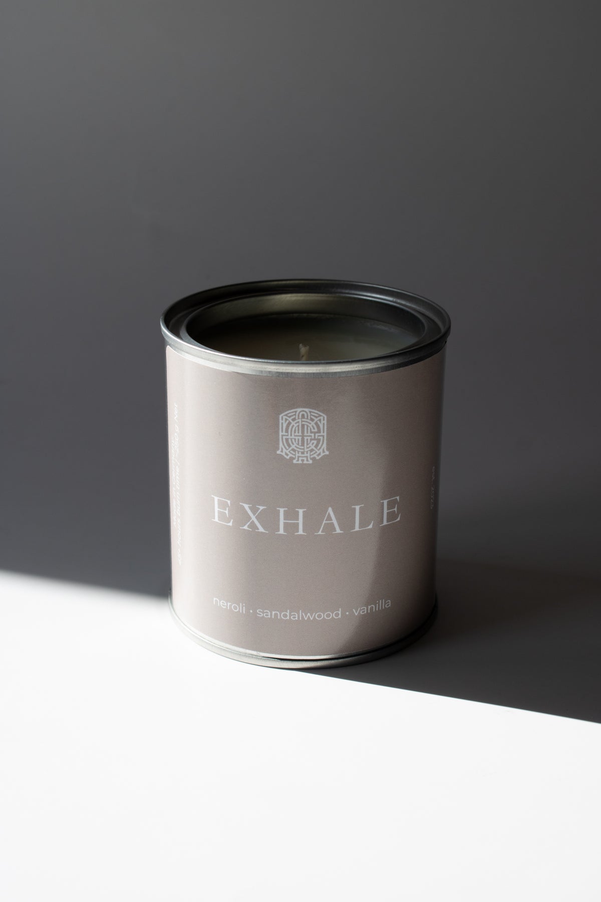 duftkerze exhale Fördert Entspannung und innere Harmonie mit neroli Sandelholz und orangenblüte