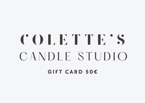 giftcard50EUR Kerzenstudio Geschenkgutschein Colette's